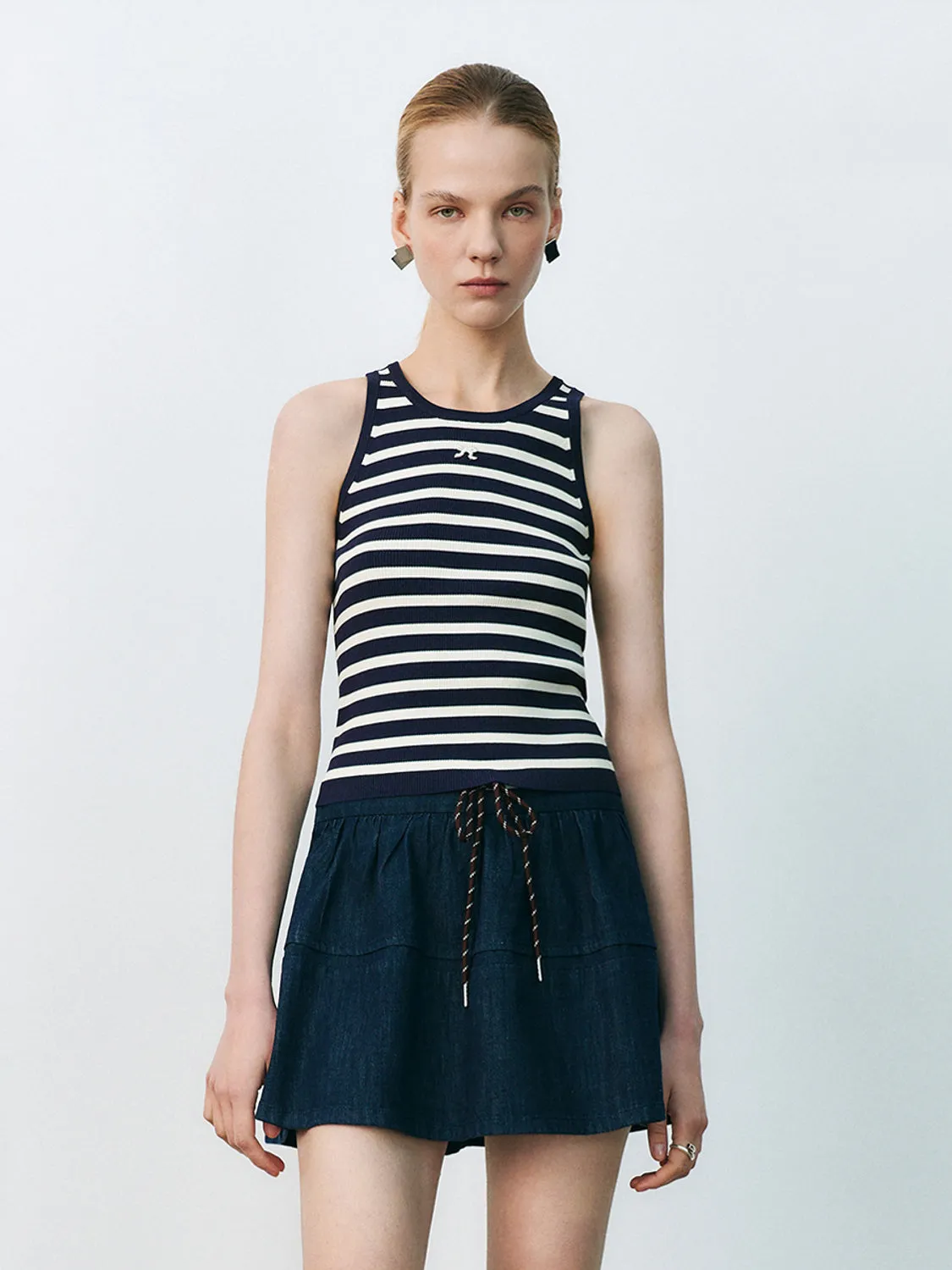 Striped Knitted Vests sold by Urban Revivo