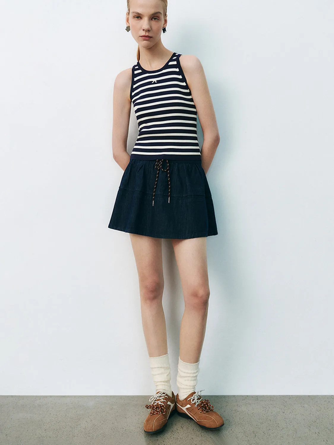 Striped Knitted Vests sold by Urban Revivo product image thumbnail 4