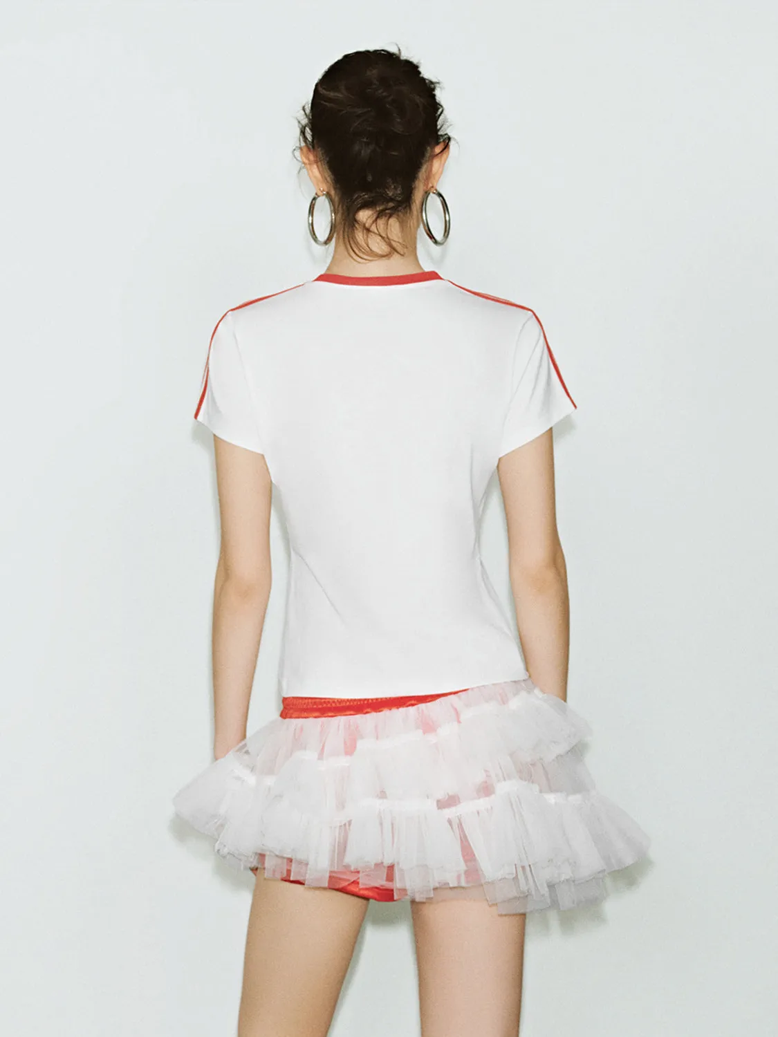 Striped Jersey T-Shirts sold by Urban Revivo product image thumbnail 2