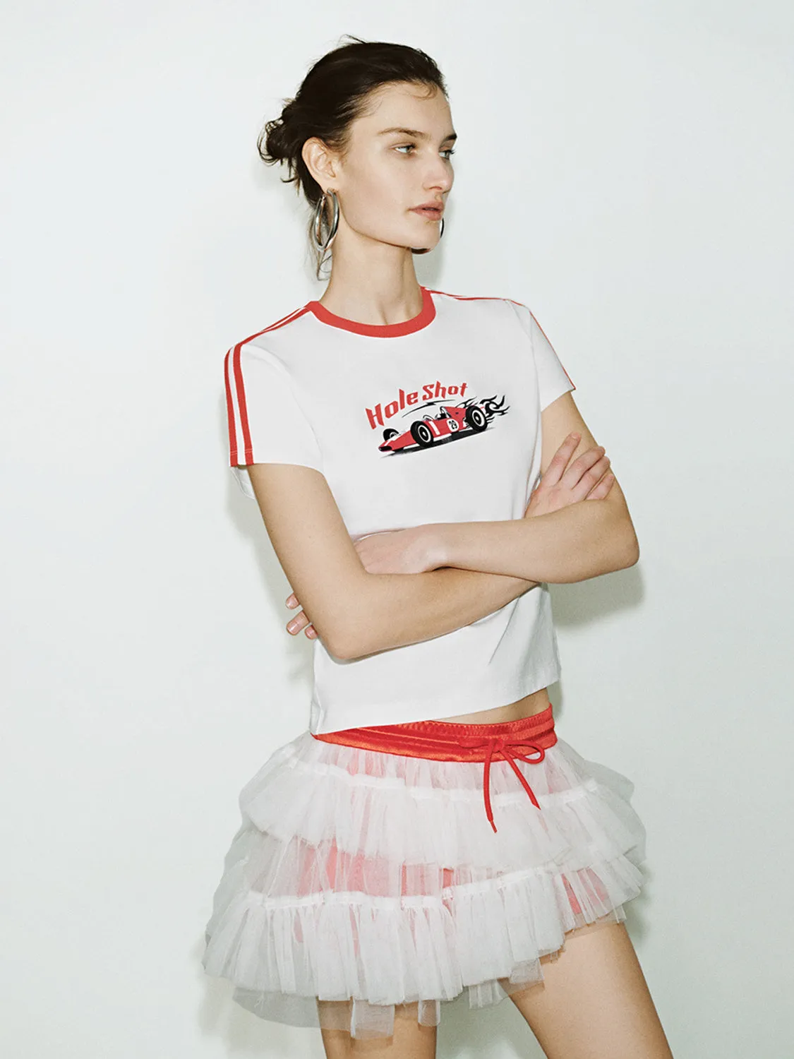 Striped Jersey T-Shirts sold by Urban Revivo product image thumbnail 5