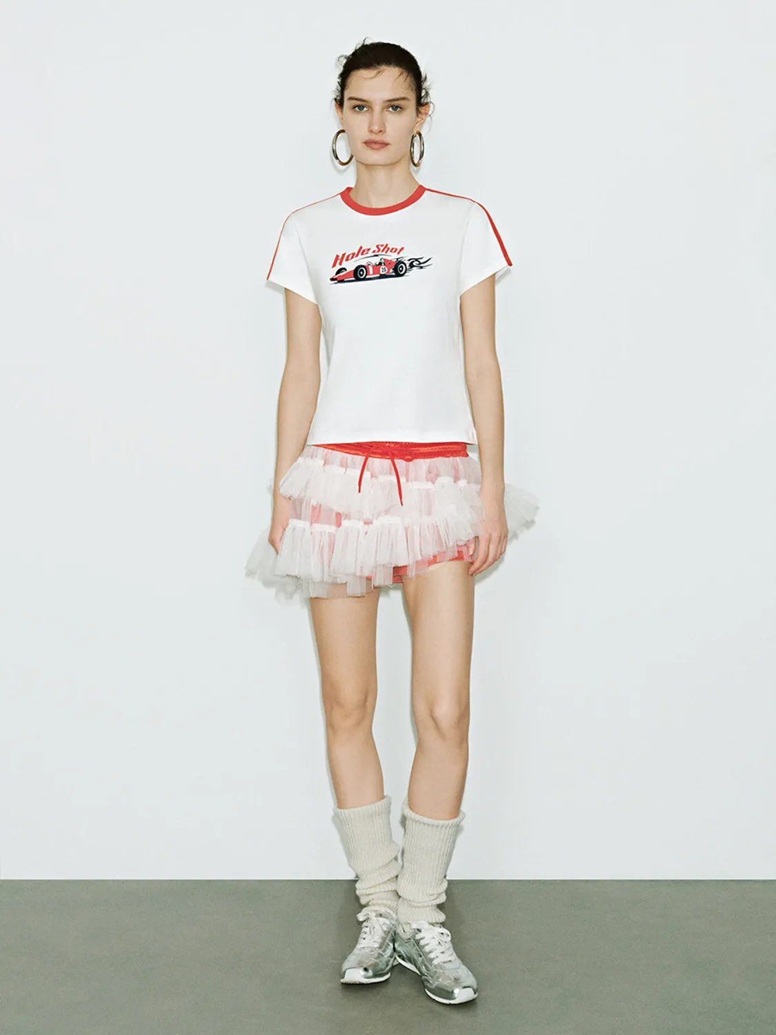 Striped Jersey T-Shirts sold by Urban Revivo product image thumbnail 4