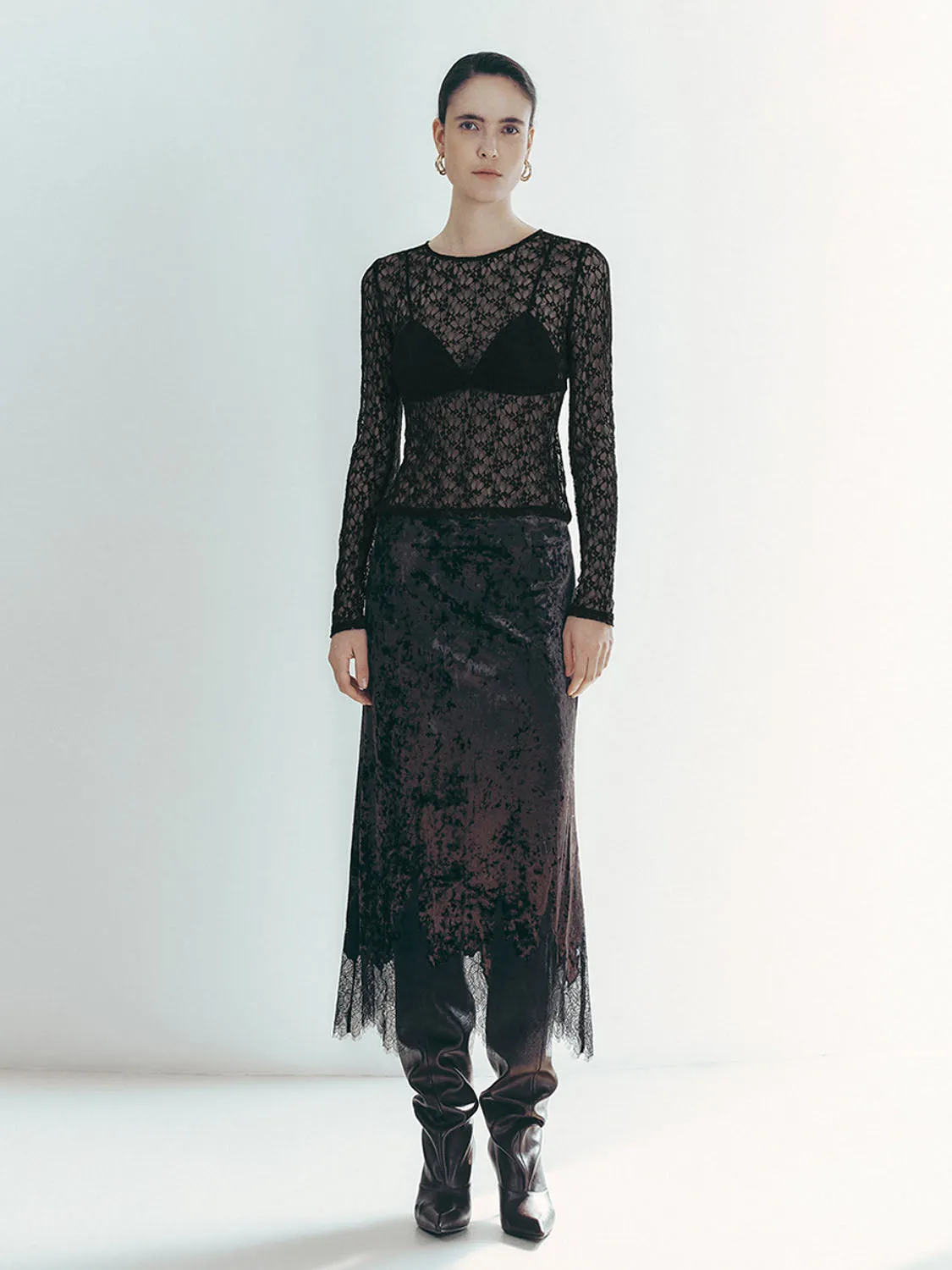 Skinny See-Through T-Shirts sold by Urban Revivo product image thumbnail 5