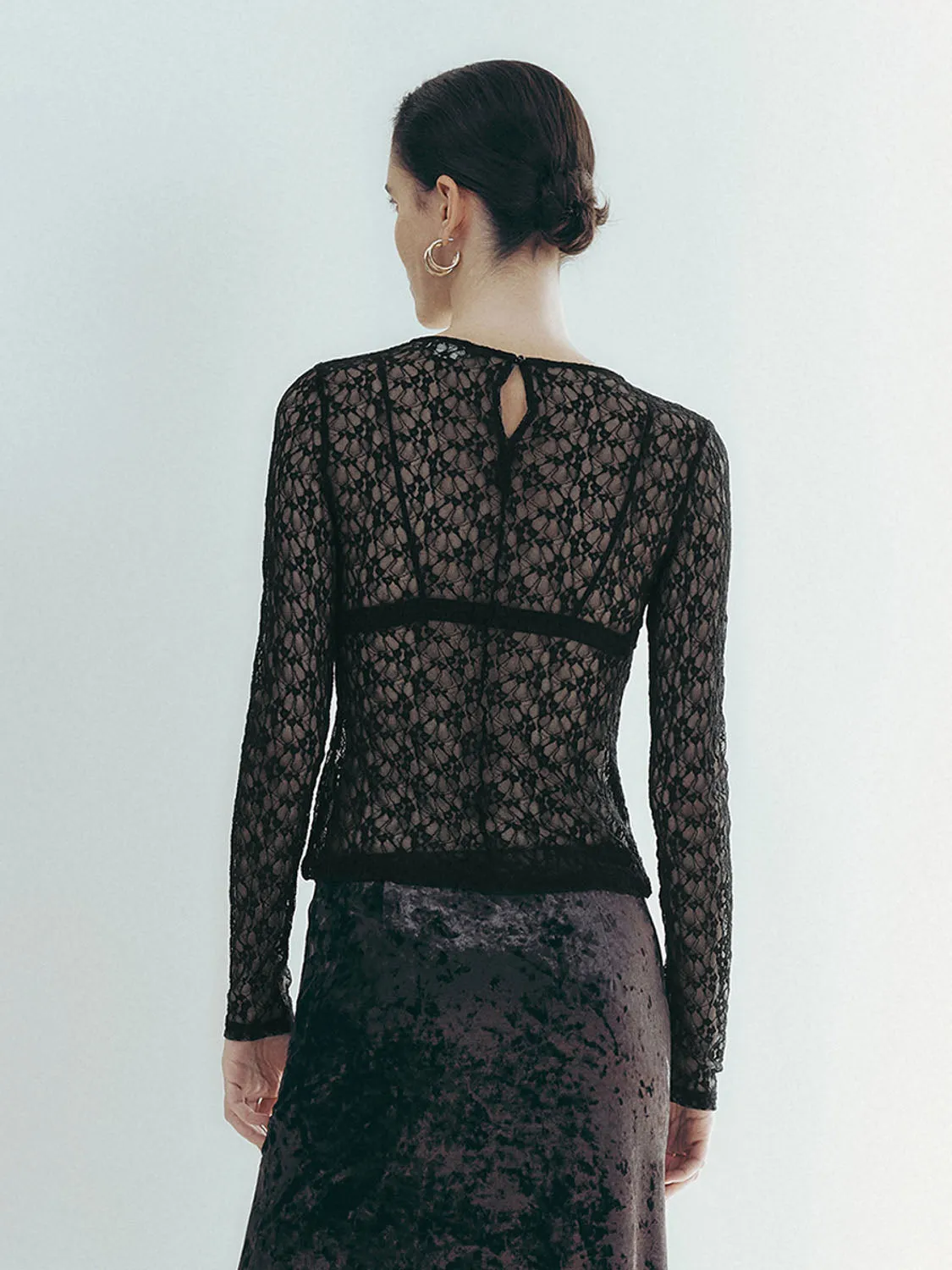 Skinny See-Through T-Shirts sold by Urban Revivo product image thumbnail 2