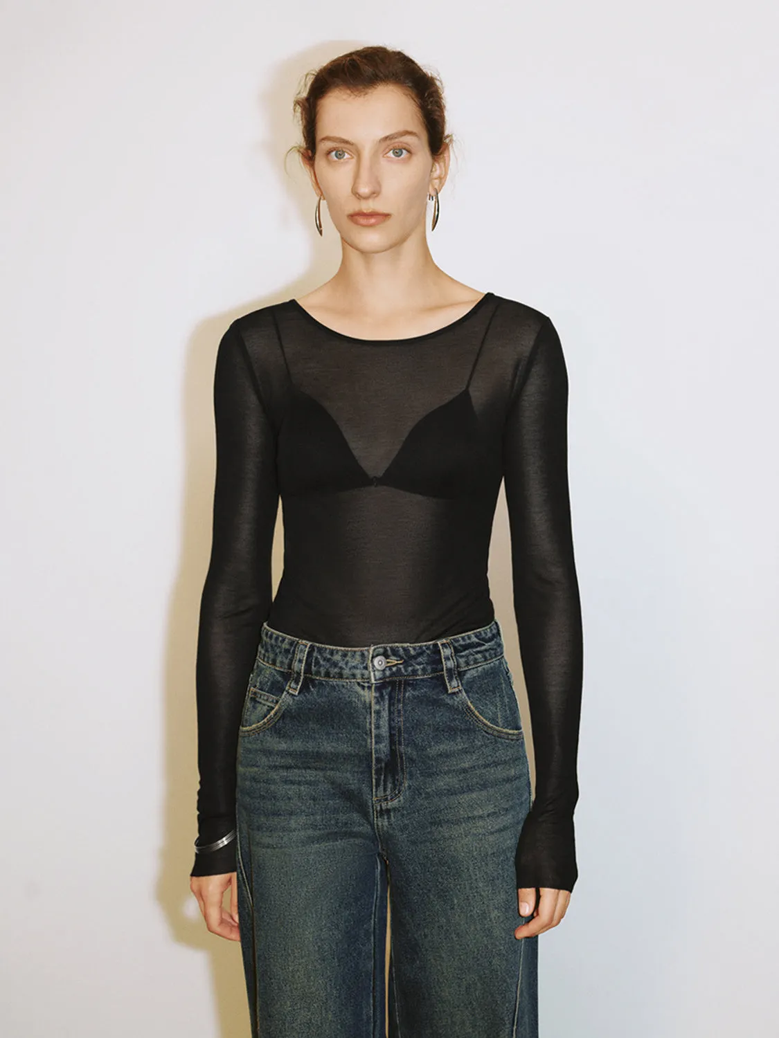 Skinny Long Sleeve T-Shirts sold by Urban Revivo
