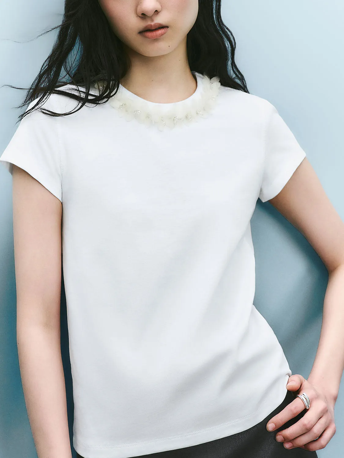 Regular Short Sleeve T-Shirts sold by Urban Revivo product image thumbnail 4