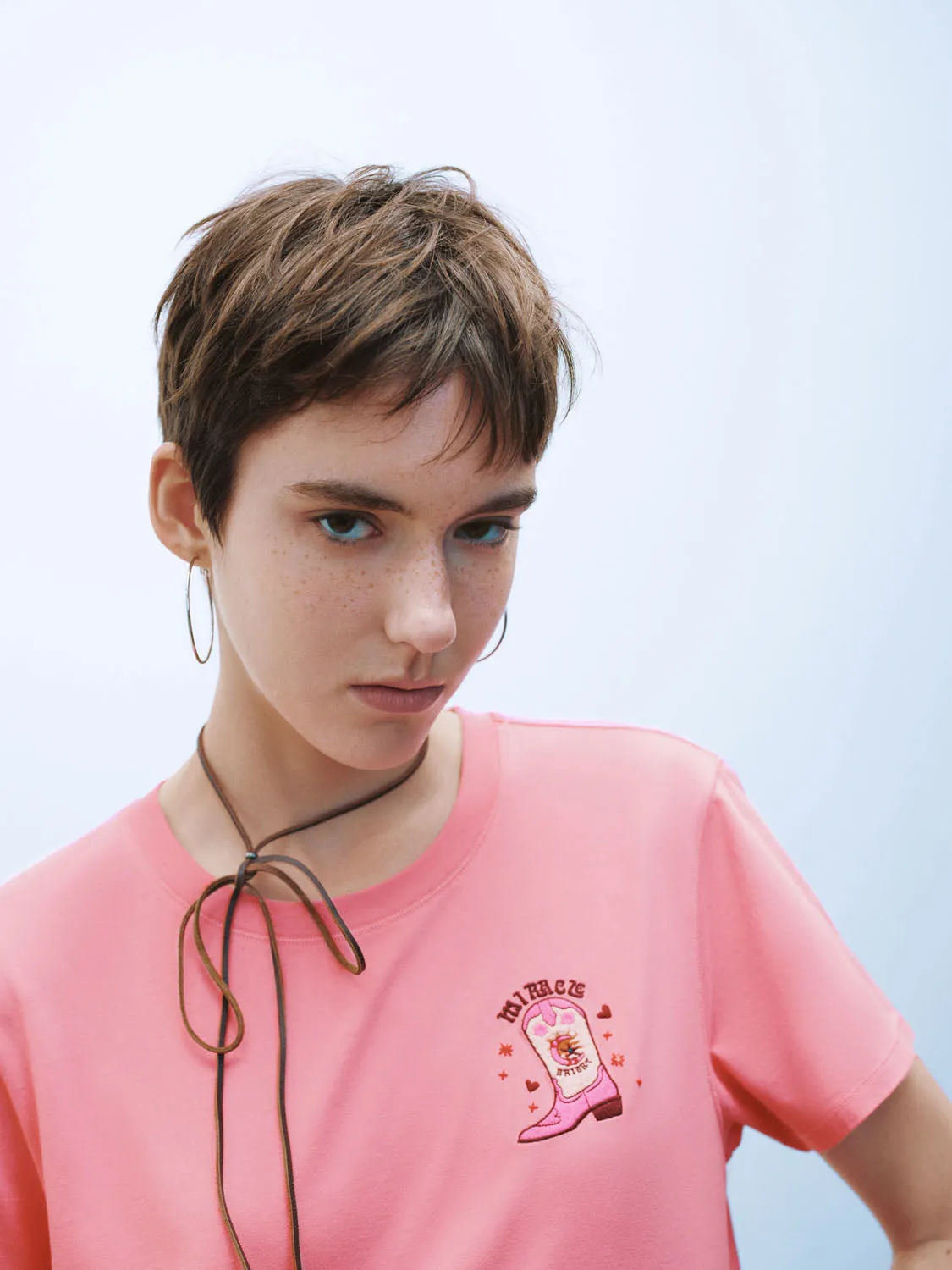 Printed Regular T-Shirts sold by Urban Revivo product image thumbnail 4