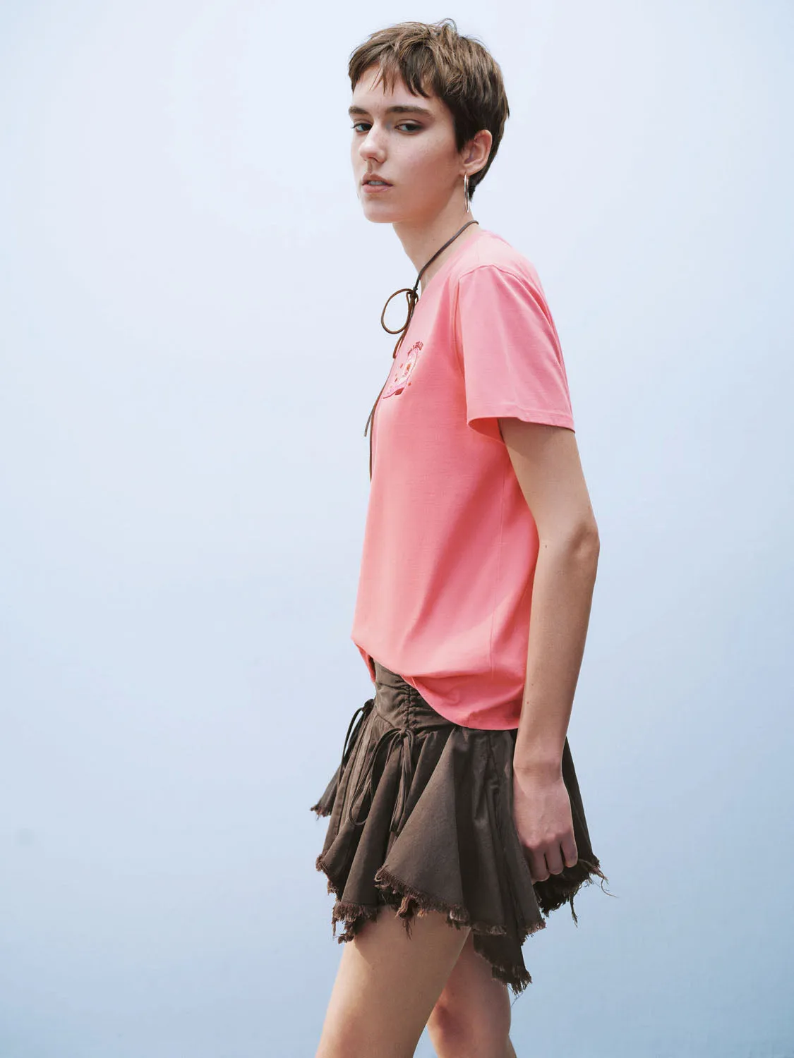 Printed Regular T-Shirts sold by Urban Revivo product image thumbnail 2