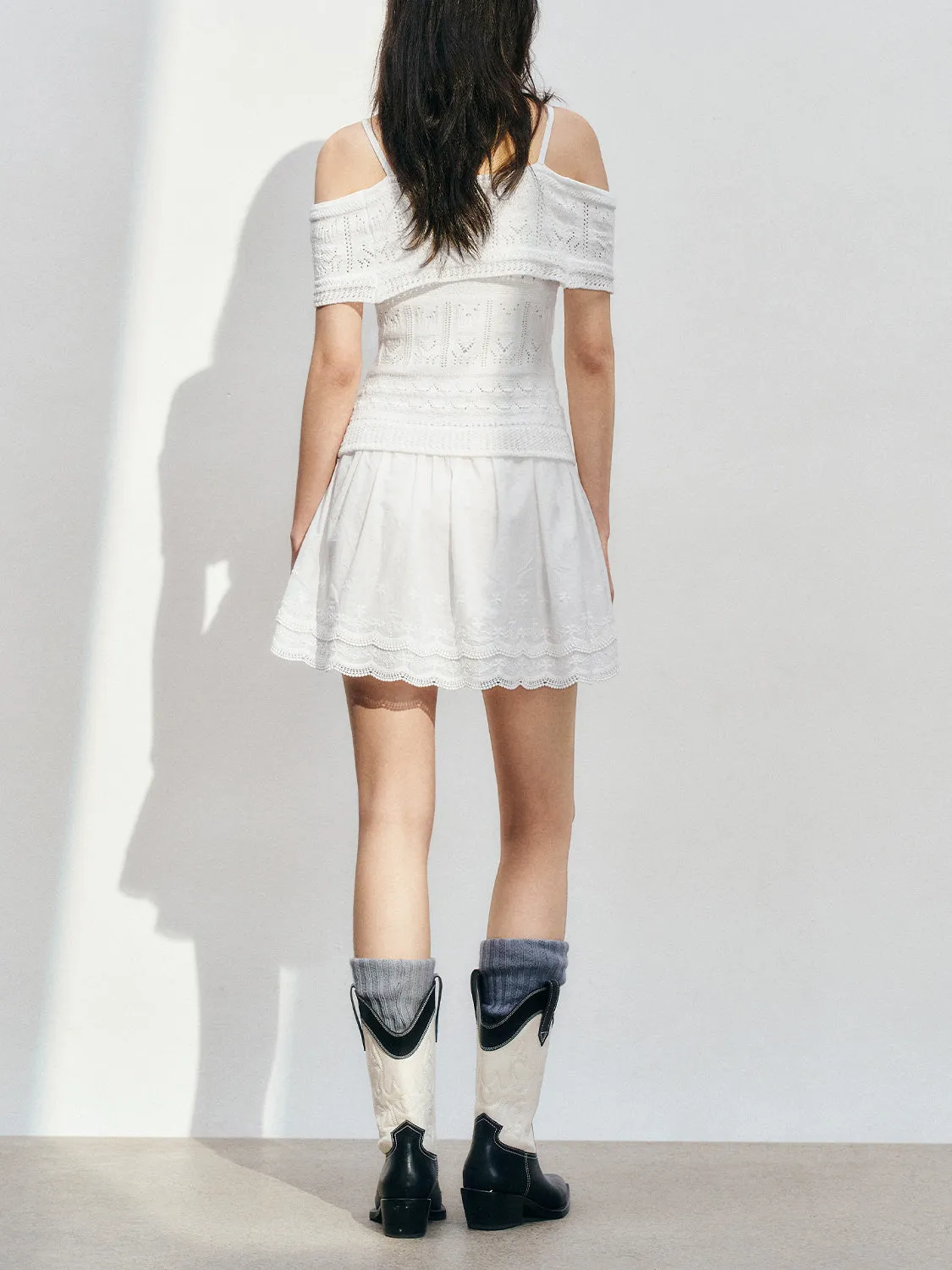 One Shoulder Knitted Dresses sold by Urban Revivo product image thumbnail 3