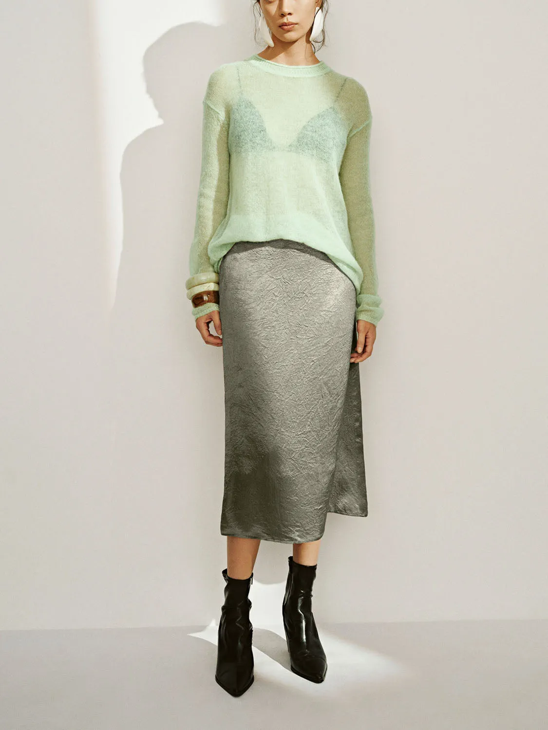 Knitted Long Sleeve T-Shirts sold by Urban Revivo product image thumbnail 4