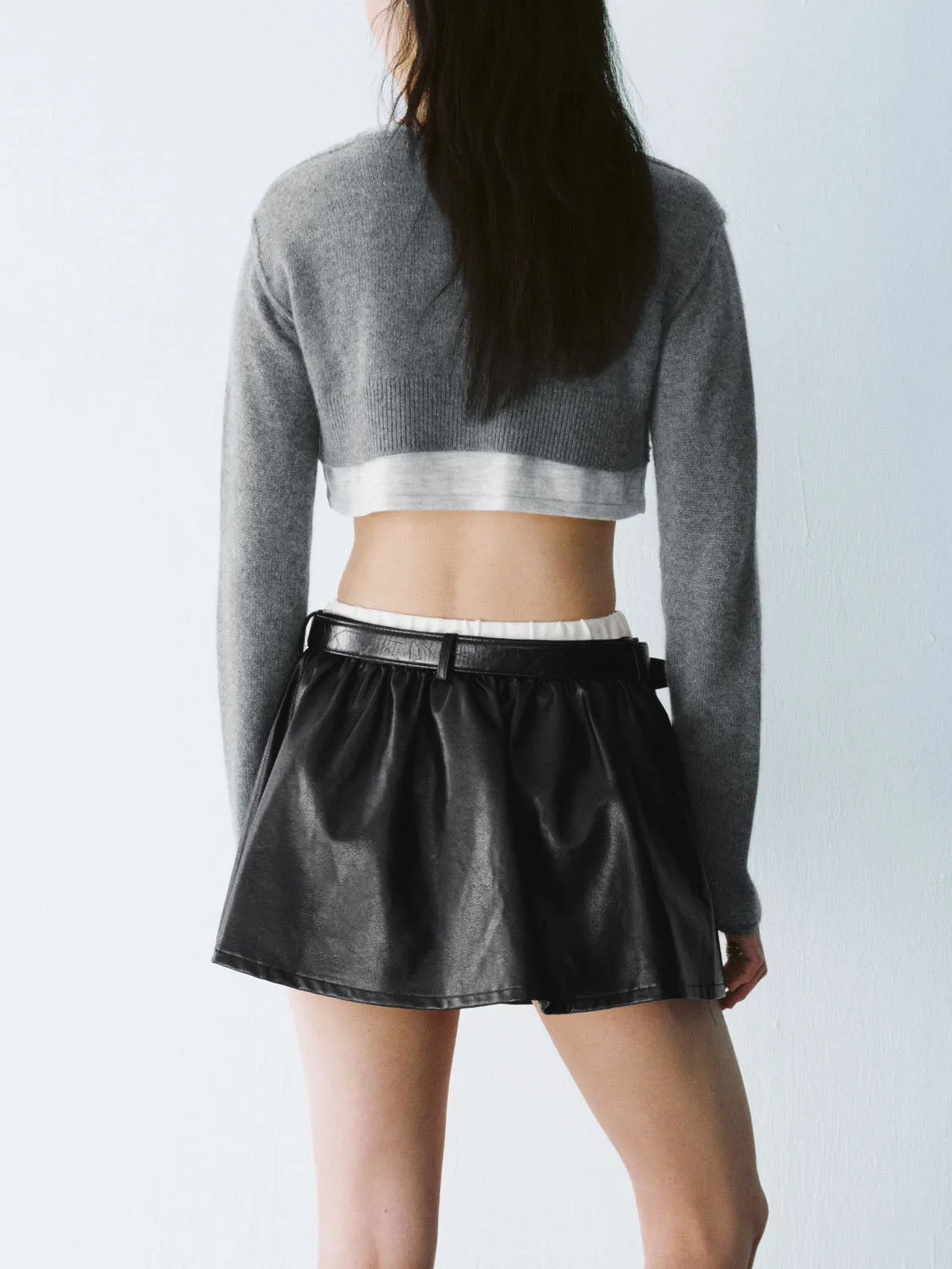 Knitted Long Sleeve T-Shirts sold by Urban Revivo product image thumbnail 2