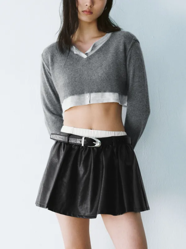 Knitted Long Sleeve T-Shirts sold by Urban Revivo