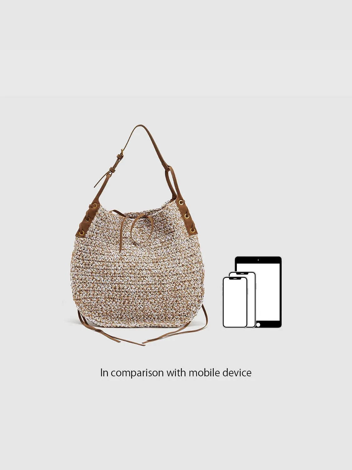 Straw Shoulder Bags sold by Urban Revivo product image thumbnail 5