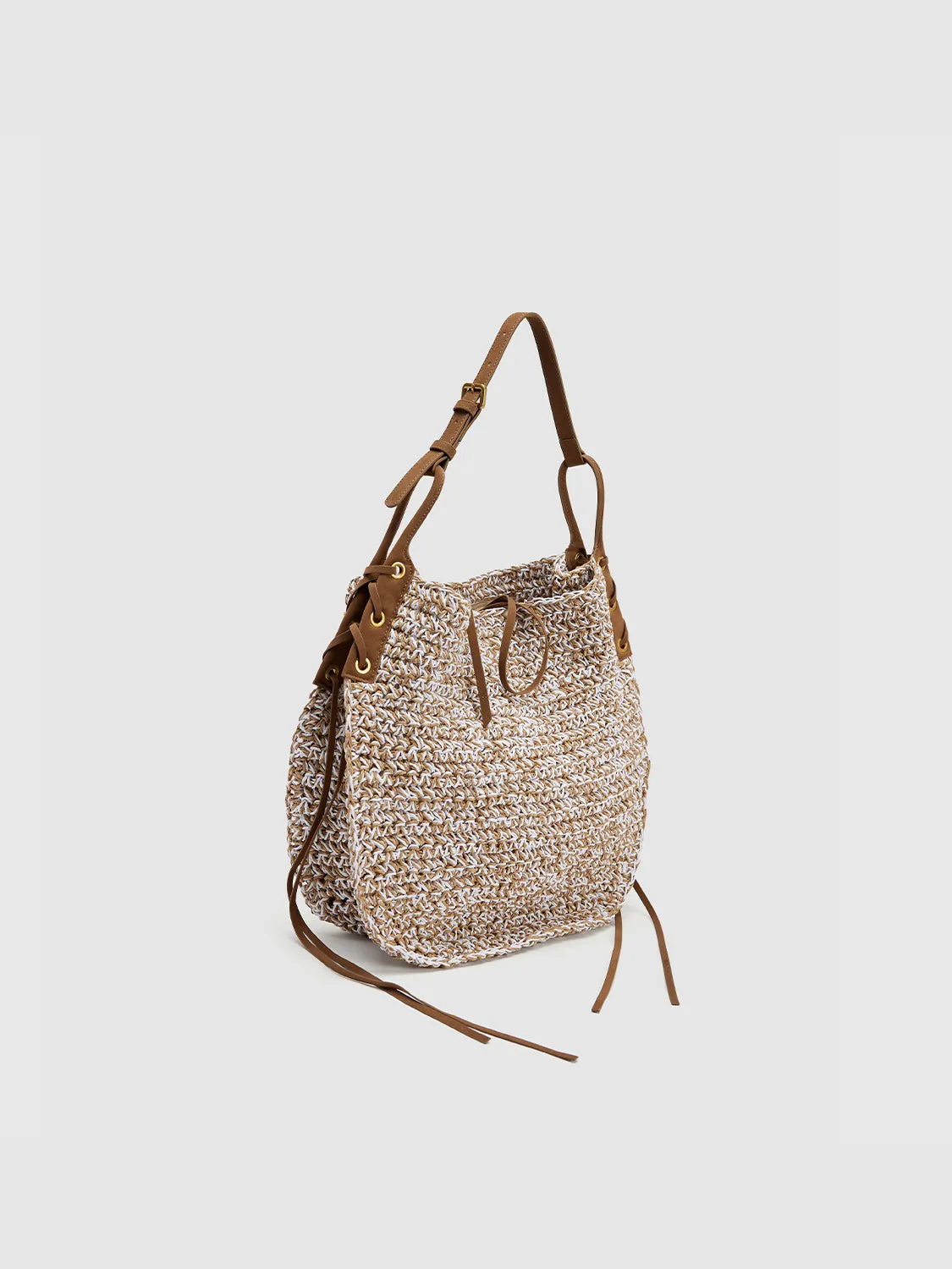 Straw Shoulder Bags sold by Urban Revivo product image thumbnail 2