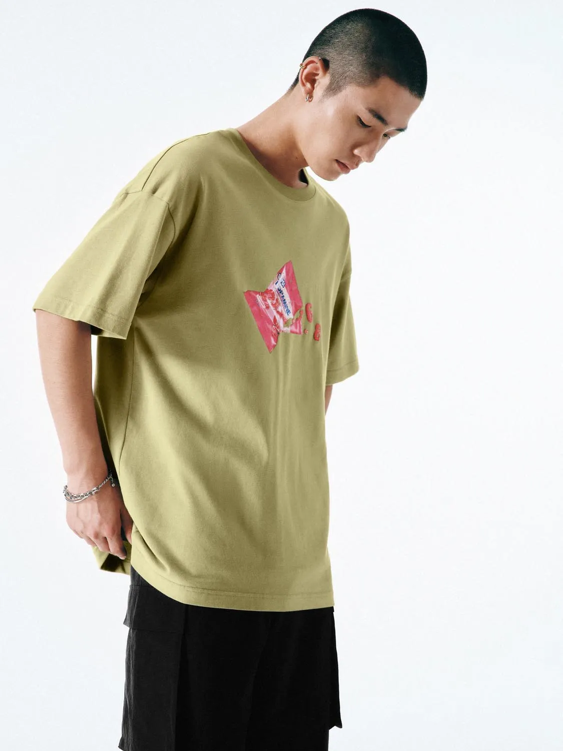 Short Sleeve T-Shirts sold by Urban Revivo product image thumbnail 2