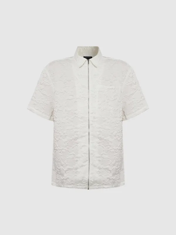 Loose Zip Up Front Shirts sold by Urban Revivo