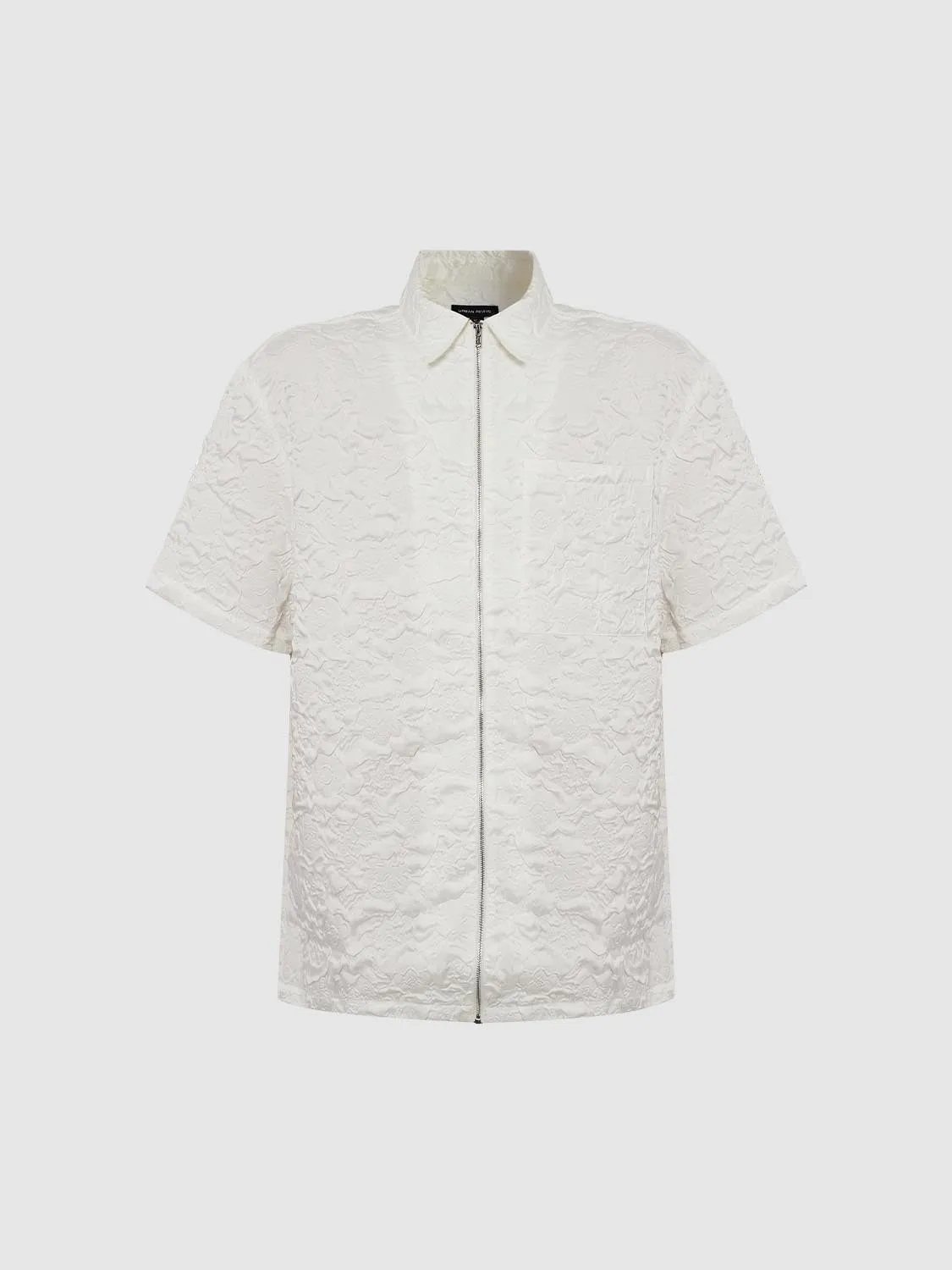 Loose Zip Up Front Shirts sold by Urban Revivo