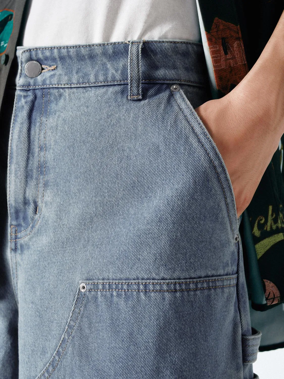 Denim Shorts sold by Urban Revivo product image thumbnail 5