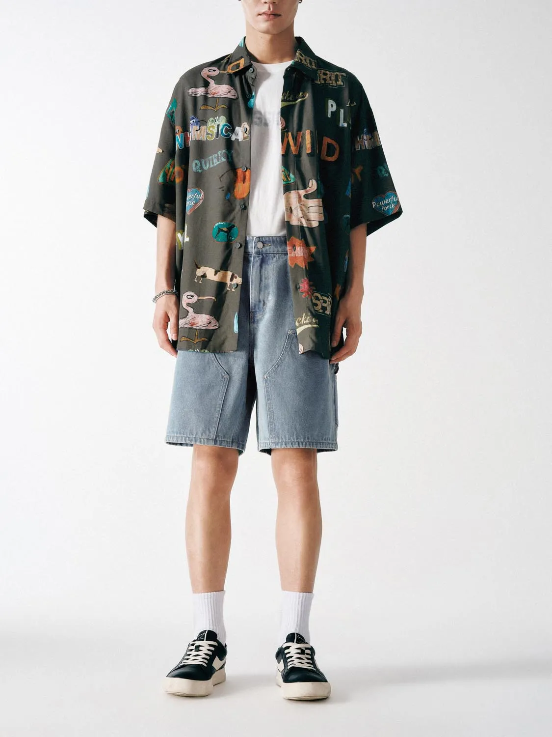 Denim Shorts sold by Urban Revivo product image thumbnail 2