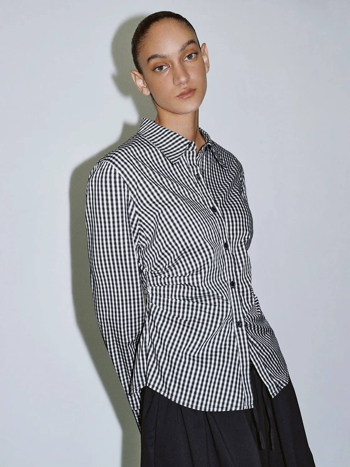 Tapered Waist Striped Shirts sold by Urban Revivo product image thumbnail 5