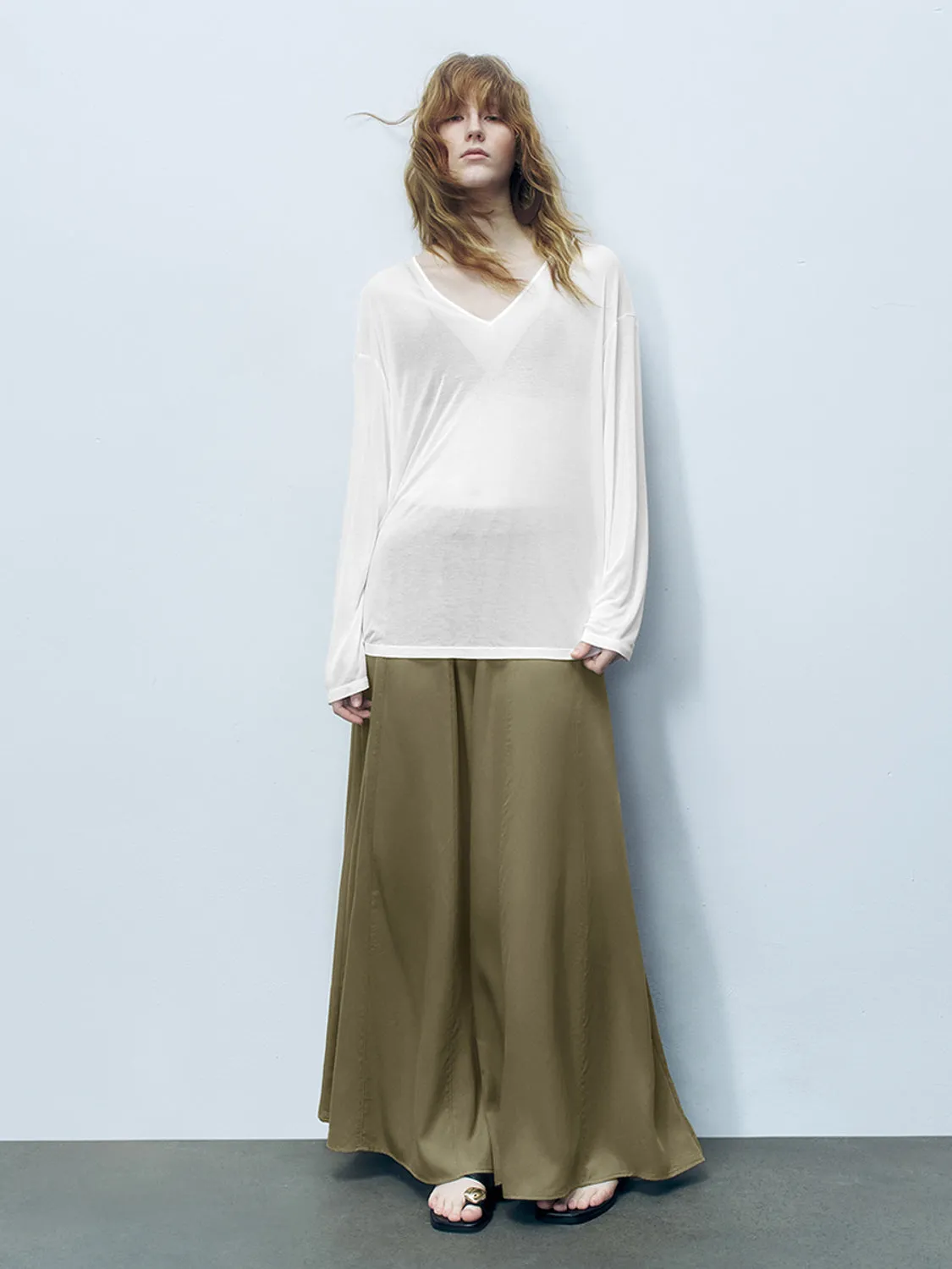Sheer Long Sleeve T-Shirts sold by Urban Revivo product image thumbnail 4