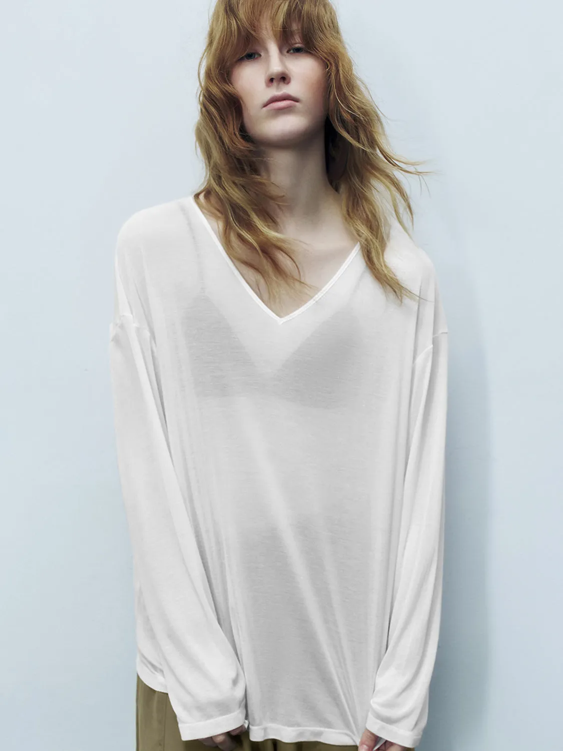 Sheer Long Sleeve T-Shirts sold by Urban Revivo