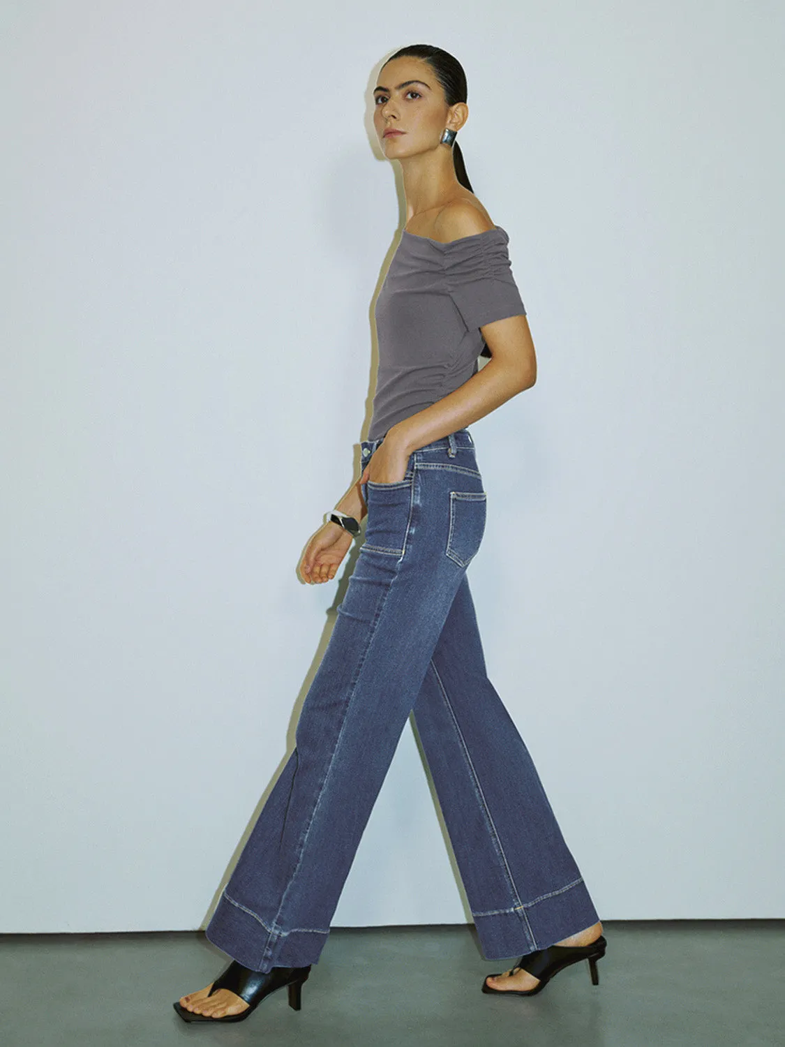 One Shoulder T-Shirts sold by Urban Revivo product image thumbnail 4