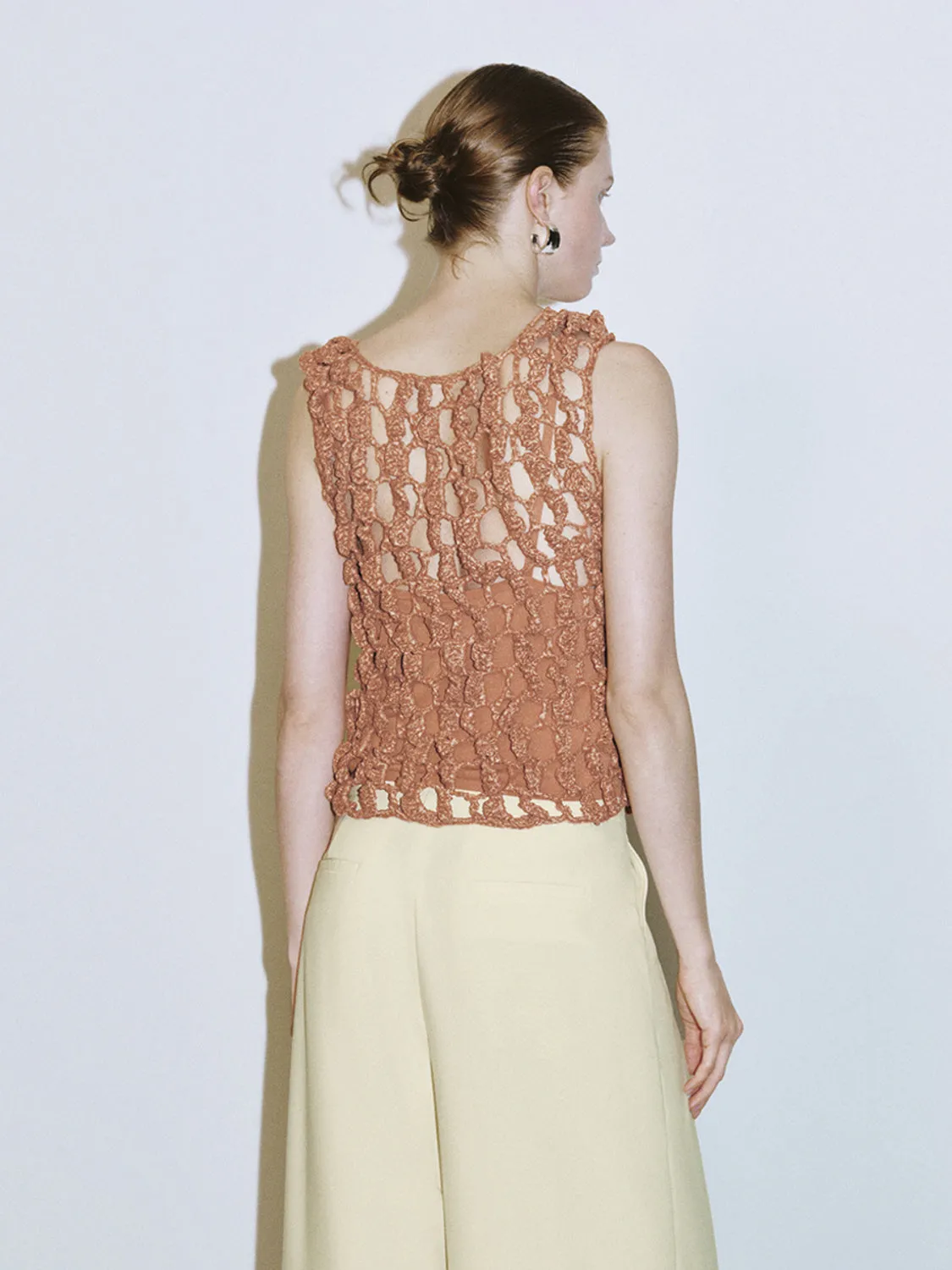 Knitted Tank Tops sold by Urban Revivo product image thumbnail 2