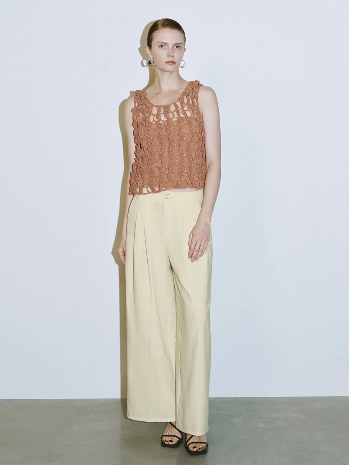 Knitted Tank Tops sold by Urban Revivo product image thumbnail 4