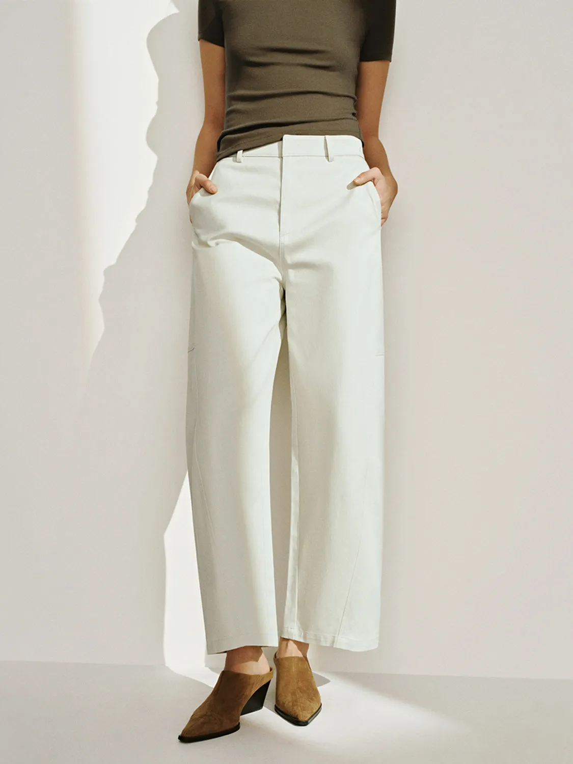 Wide-Leg Pants sold by Urban Revivo product image thumbnail 2