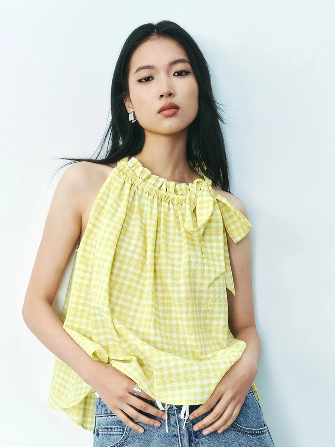 Bow Decor Overhead Shirts sold by Urban Revivo