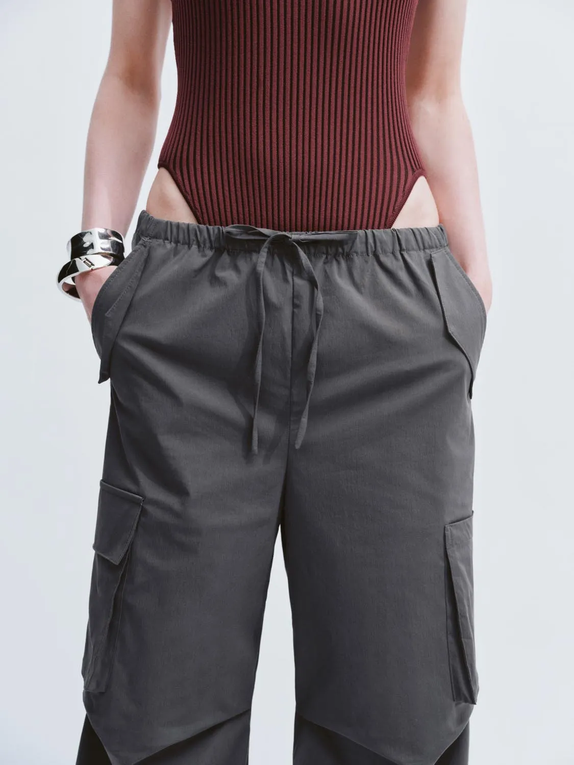 Wide-Leg Pants sold by Urban Revivo product image thumbnail 5