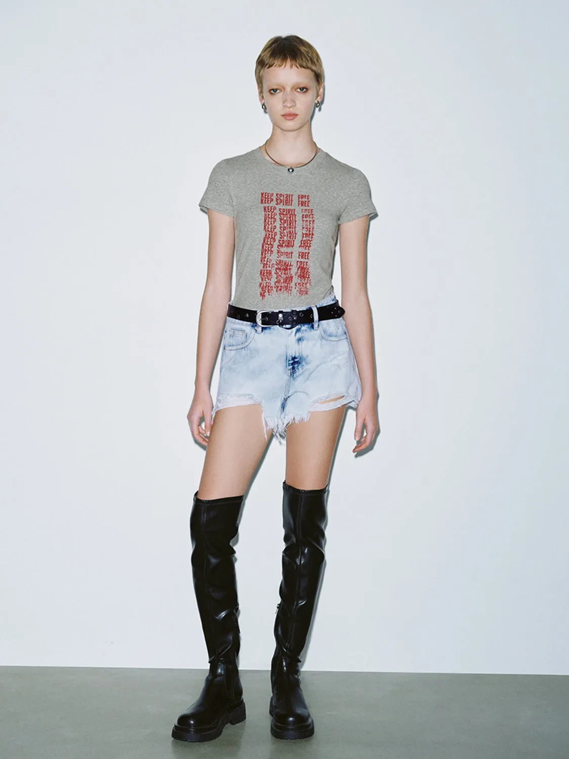 Vogue Denim Shorts sold by Urban Revivo product image thumbnail 5
