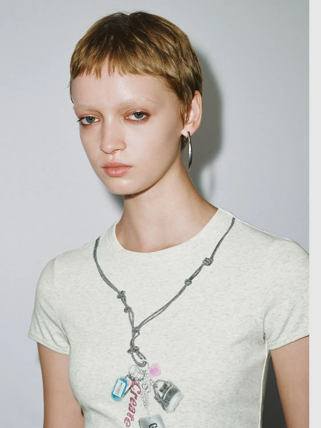 Printed Short Sleeve T-Shirts sold by Urban Revivo product image thumbnail 3