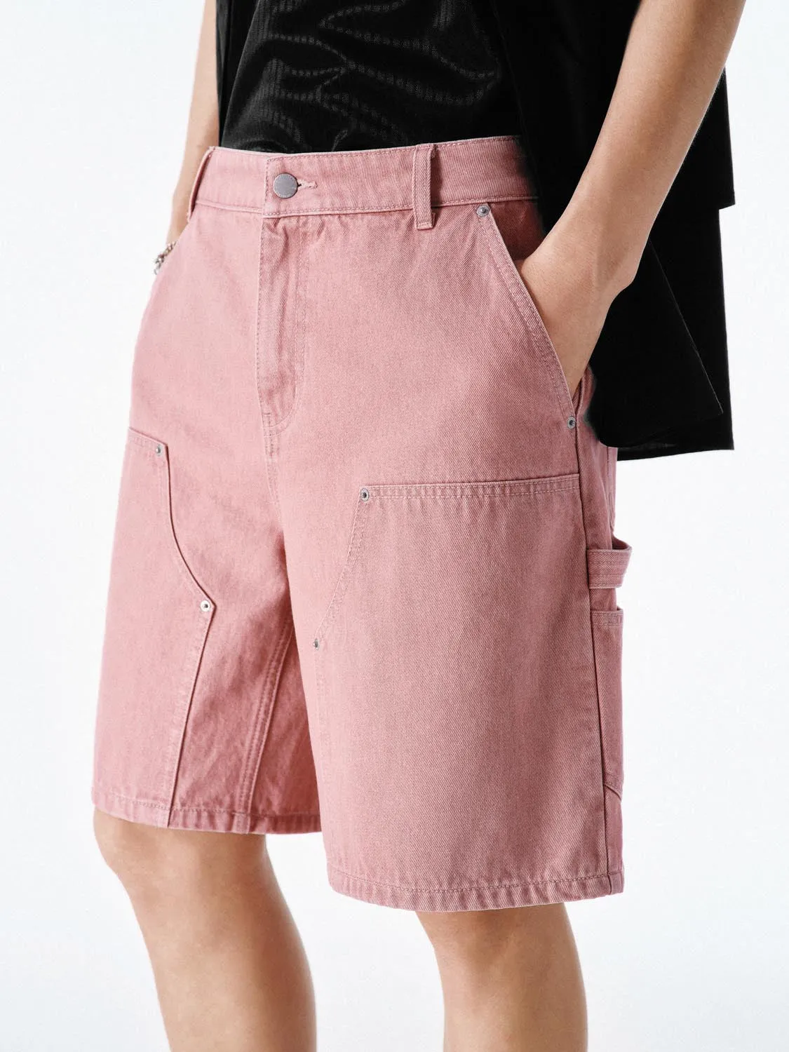 Denim Shorts sold by Urban Revivo product image thumbnail 5