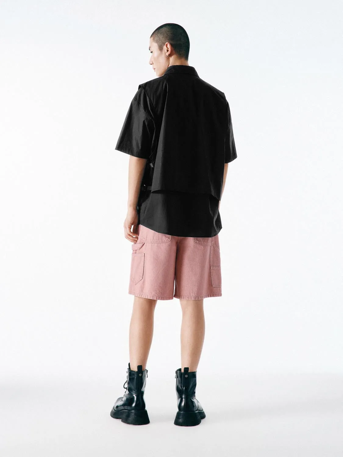 Denim Shorts sold by Urban Revivo product image thumbnail 4