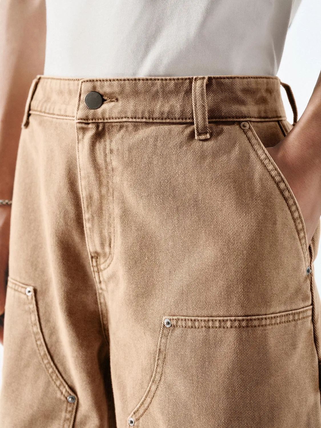 Denim Shorts sold by Urban Revivo product image thumbnail 5