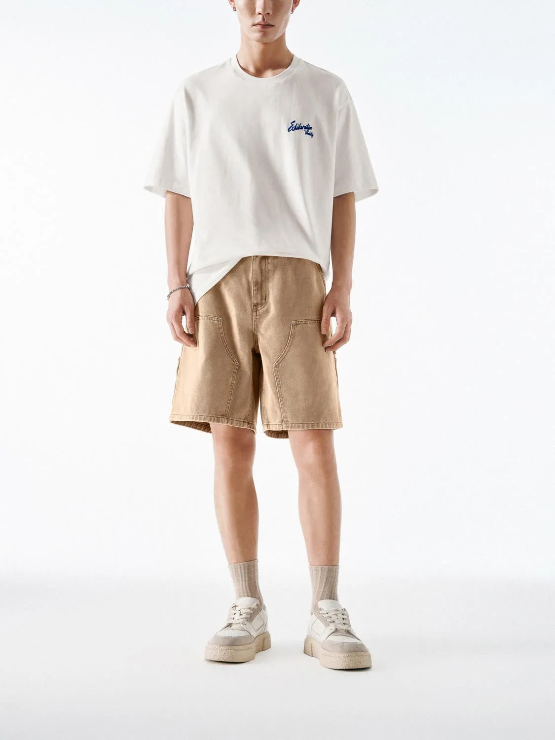 Denim Shorts sold by Urban Revivo product image thumbnail 2