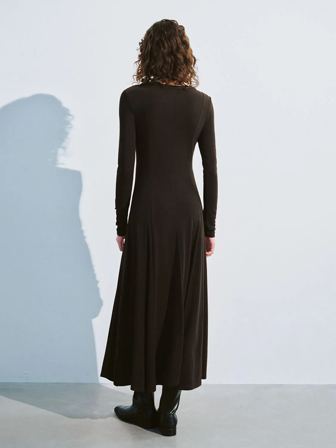 V-Neck Skinny A-Line Dresses sold by Urban Revivo product image thumbnail 2
