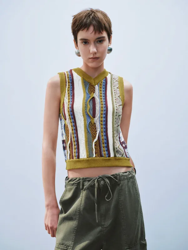 Knitted Vests sold by Urban Revivo
