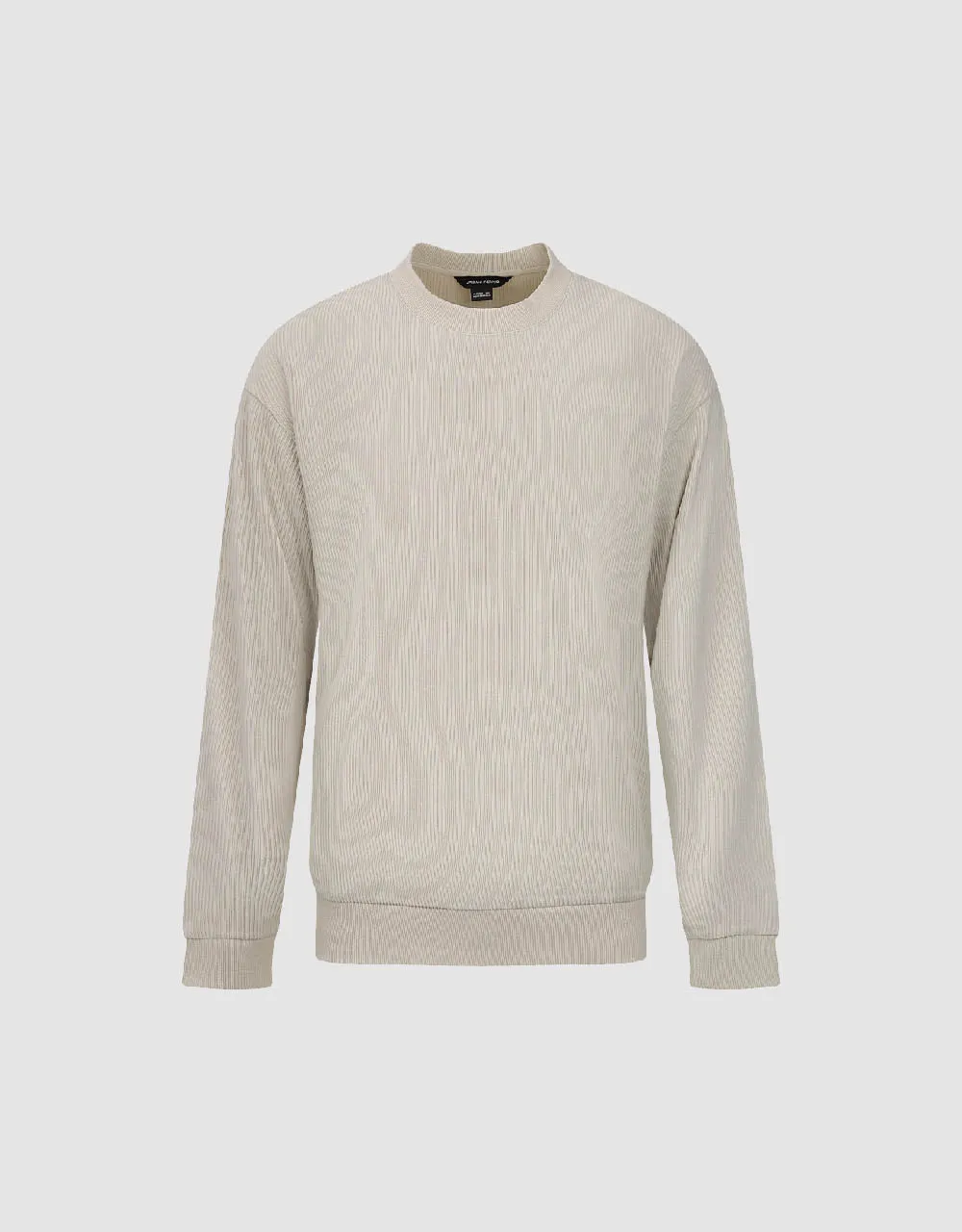 Crew Neck Straight T-Shirt sold by Urban Revivo product image thumbnail 2