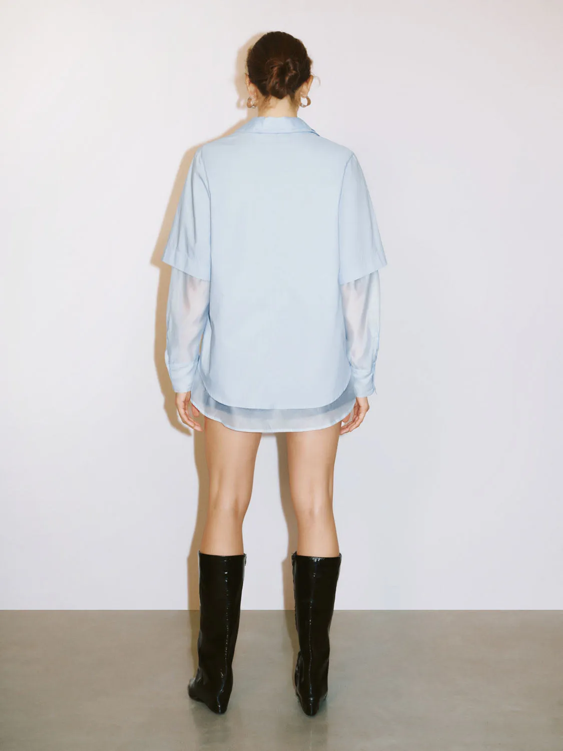 2 In 1 Button Up Shirts sold by Urban Revivo product image thumbnail 3