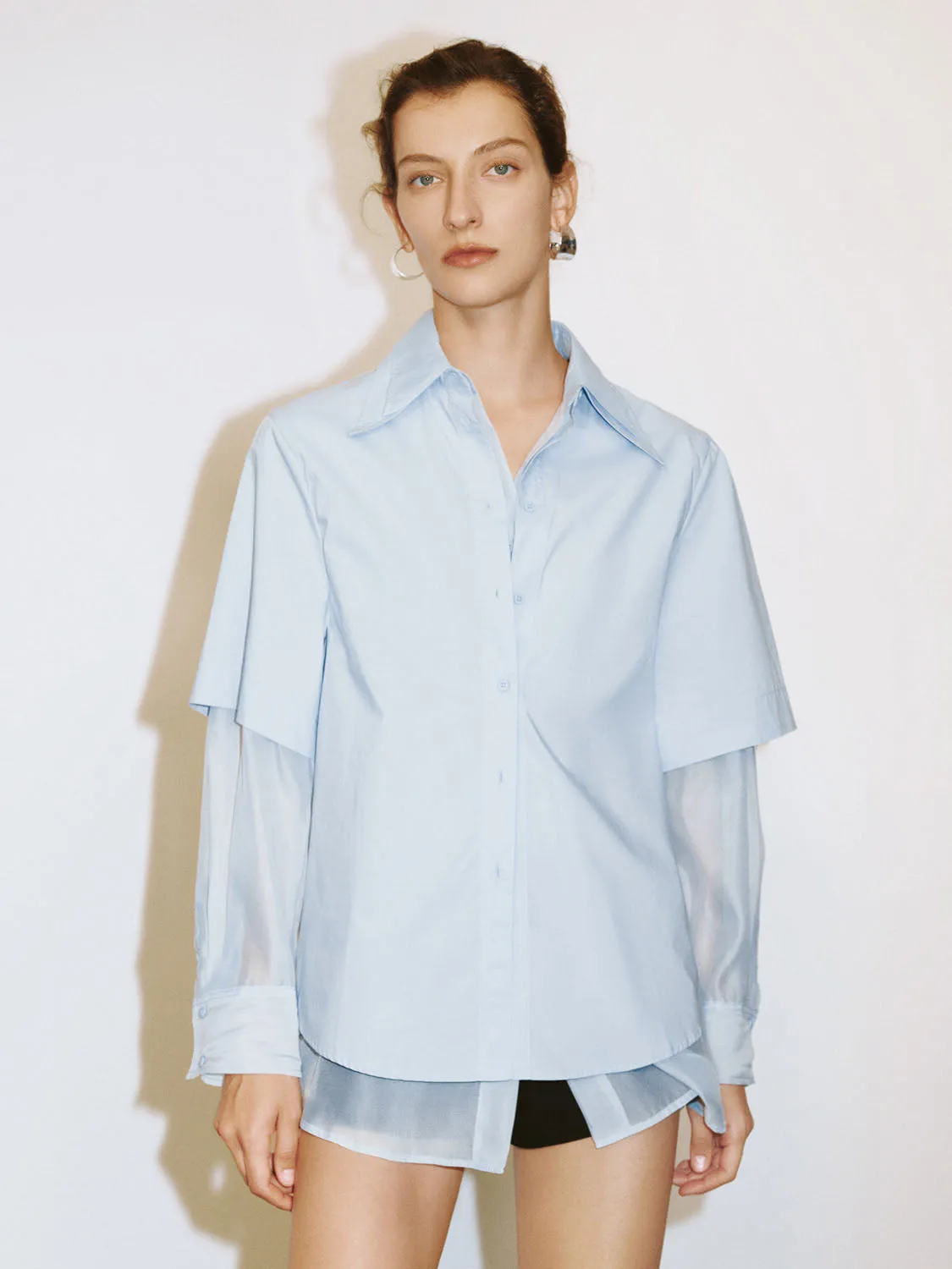 2 In 1 Button Up Shirts sold by Urban Revivo