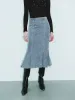 Denim Fishtail Skirts sold by Urban Revivo