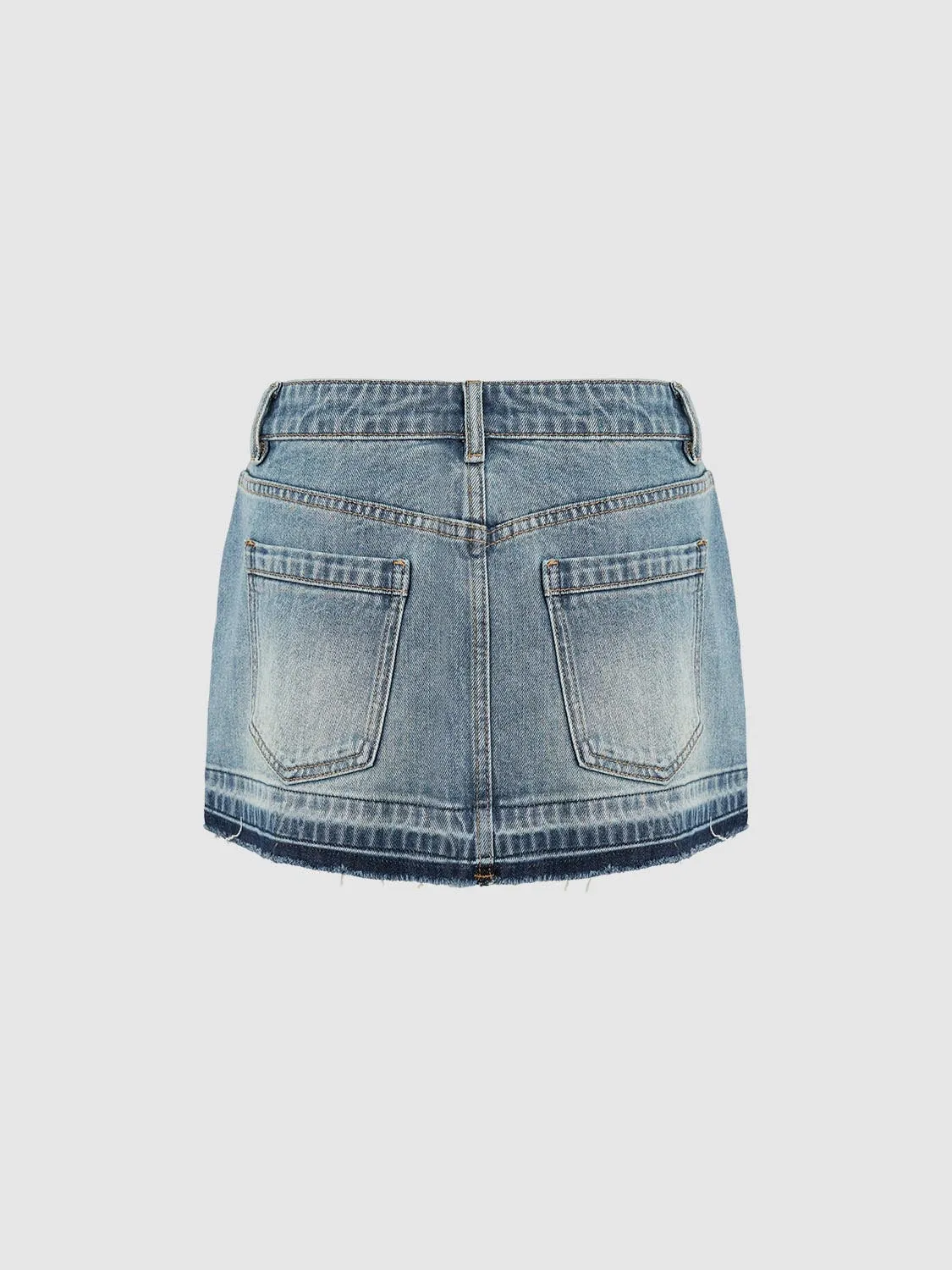 Denim Skirts sold by Urban Revivo product image thumbnail 2