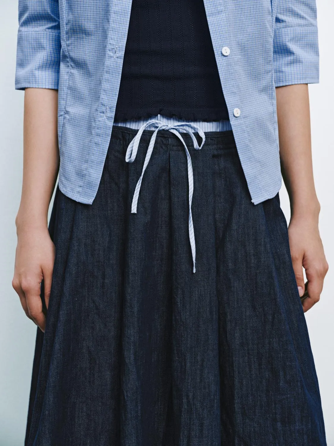 Denim Skirts sold by Urban Revivo product image thumbnail 5