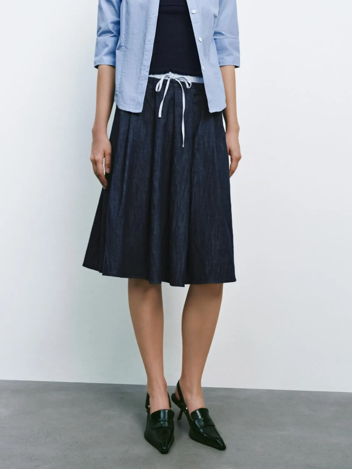 Denim Skirts sold by Urban Revivo product image thumbnail 2