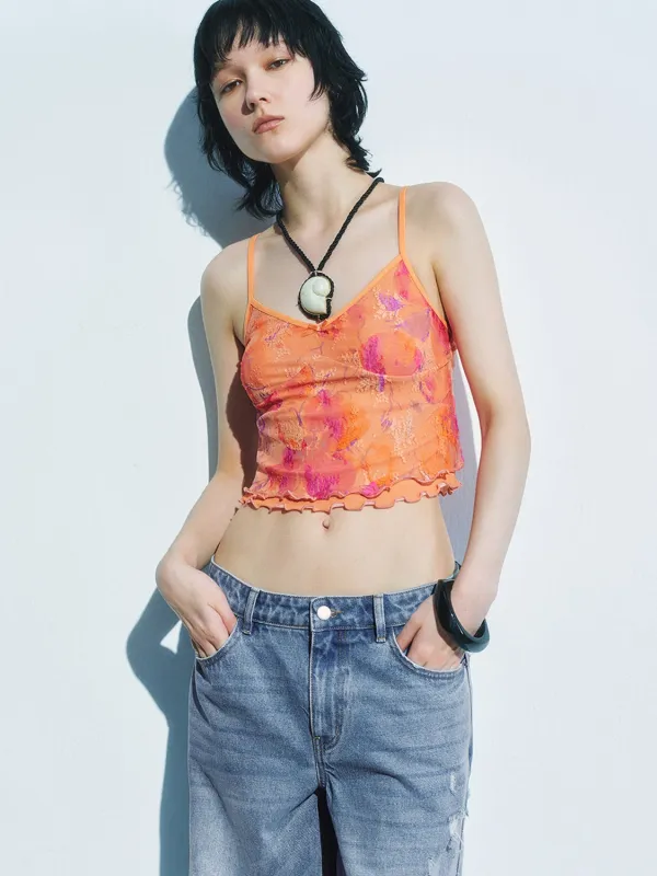 Floral Cami Tops sold by Urban Revivo