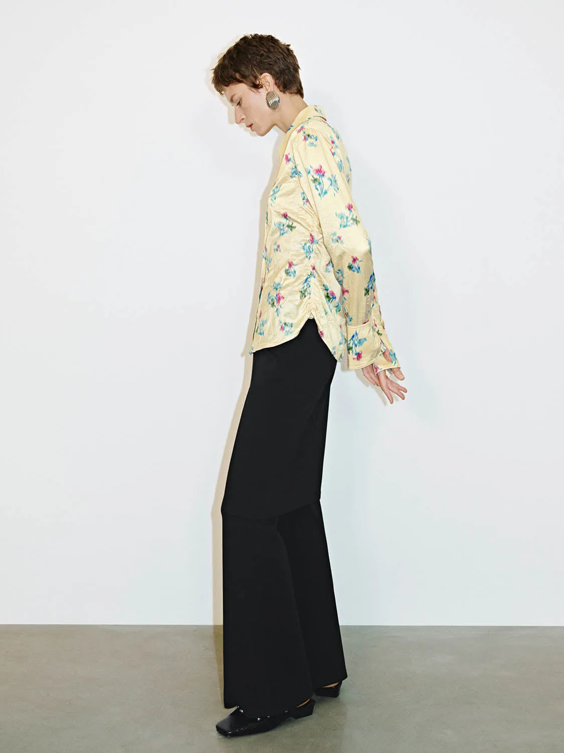 Floral Long Sleeve Shirts sold by Urban Revivo product image thumbnail 3