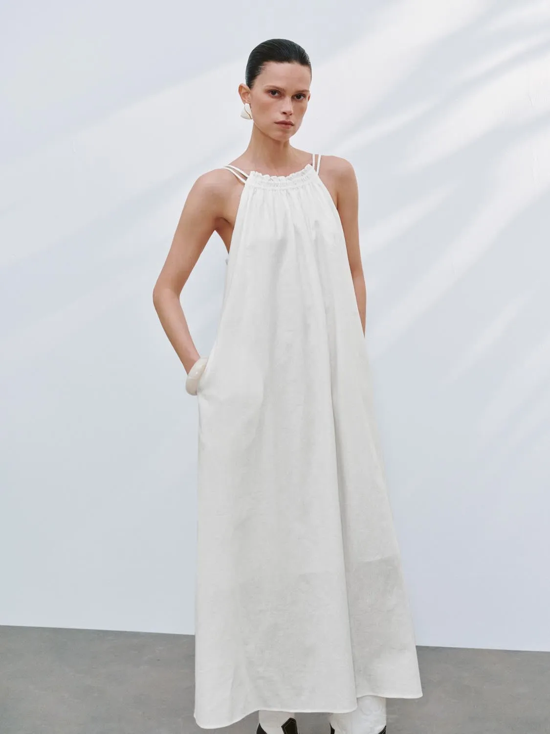 High Neck A-Line Dresses sold by Urban Revivo product image thumbnail 4