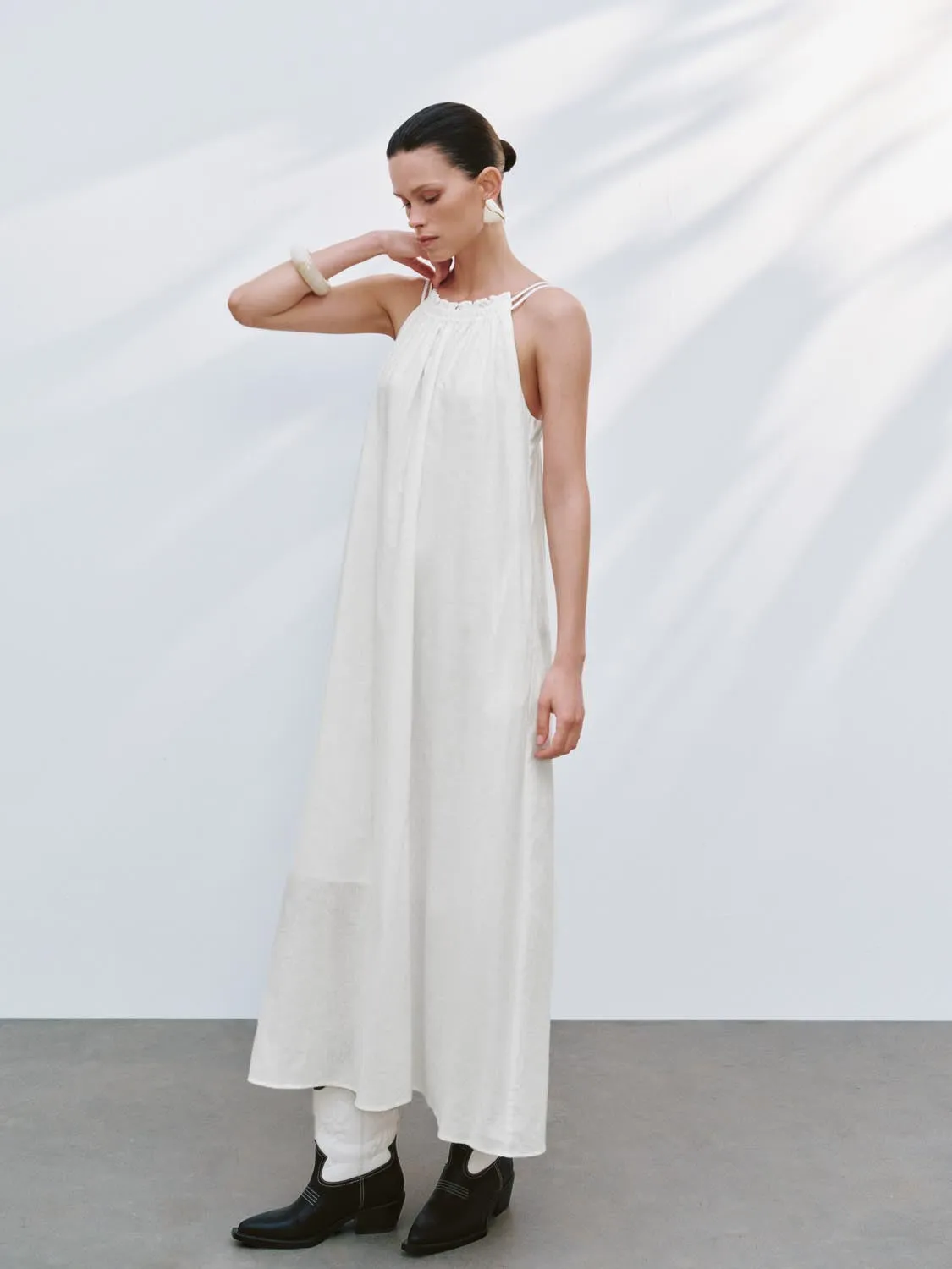 High Neck A-Line Dresses sold by Urban Revivo product image thumbnail 5